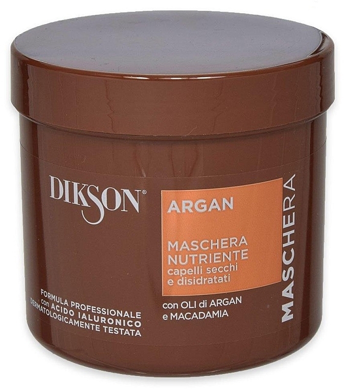 Pflegende Haarmaske  - Dikson Argan Nourishing Mask  — Bild N1