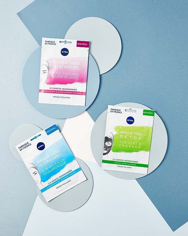 10 Minuten Tuchmaske für strahlend schöne Haut - Nivea Natural Radiance 10 Minutes Sheet Mask — Bild N4