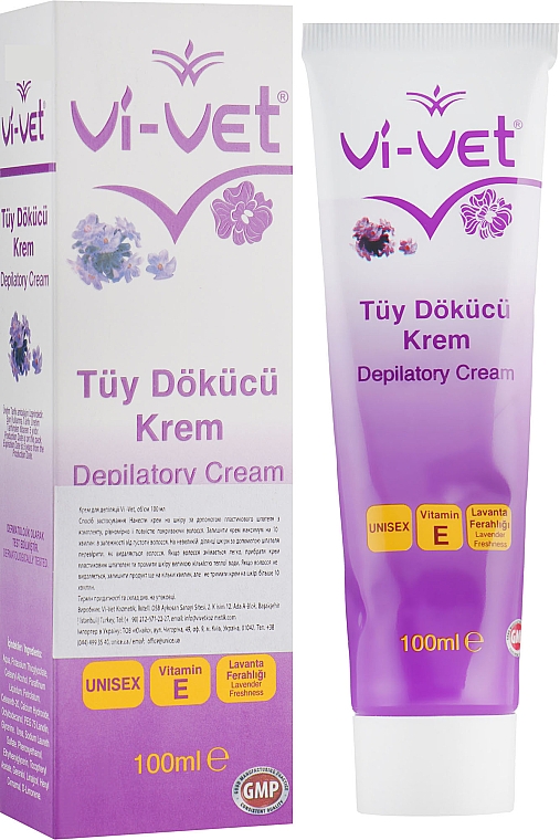 Enthaarungscreme - Vi-Vet Depilatory Cream — Bild N1