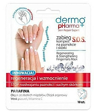 Düfte, Parfümerie und Kosmetik Regenerierenden Nagelkur - Dermo Pharma Skin Repair Expert S.O.S. Regenerating& Strengthening Fingernails Mask