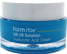 Düfte, Parfümerie und Kosmetik Anti-Falten Gesichtscreme mit Hyaluronsäure - FarmStay DR.V8 Solution Hyaluronic Acid Cream