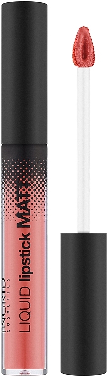 Flüssiger matter Lippenstift - Ingrid Cosmetics Liquid Lipstick Matt — Bild N1