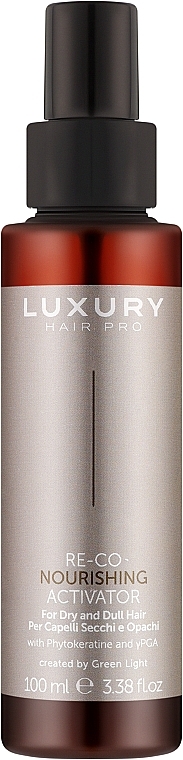 Pflegendes Haarspray  - Green Light Luxury Hair Pro Re-Co Nourishing Activator For Dry and Dull Hair  — Bild N1