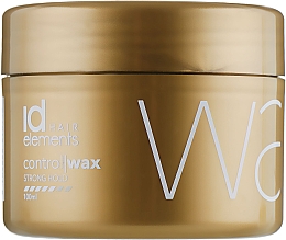 Düfte, Parfümerie und Kosmetik Haarwachs - idHair Elements Gold Control Wax Strong Hold