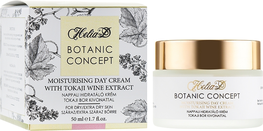 Tagescreme für trockene bis sehr trockene Haut - Helia-D Botanic Concept Moisturising Cream — Bild N1