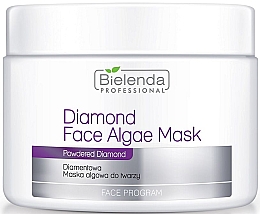 Düfte, Parfümerie und Kosmetik Diamant-Algenmaske für Gesicht - Bielenda Professional Diamond Face Algae Mask