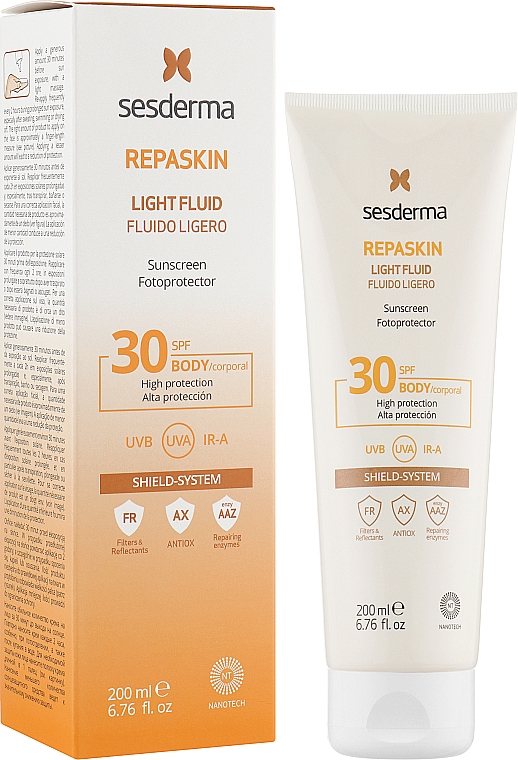 Sonnenschutzcreme SPF 30 - SesDerma Laboratories Repaskin Body Sunscreen gel cream SPF 30 — Bild N2