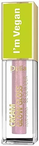 Flüssiger Lippenstift - Delia Cream Glow Gloss Be Glamour I'm Vegan Liquid Lipstick — Bild N1