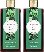 Körperpflegeset - Phytorelax Laboratories The Floral Ritual Green Tea (Duschgel 250ml + Körperlotion 250ml) — Bild N2