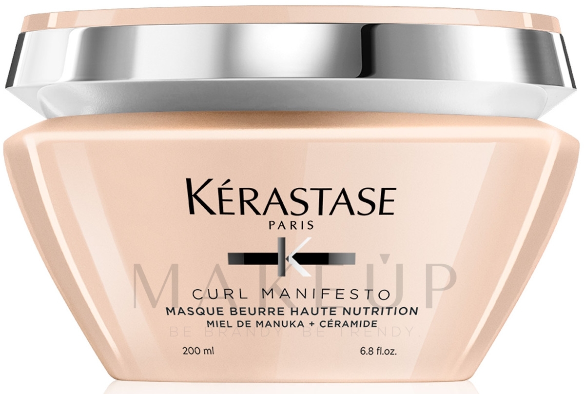 Nährende Haarmaske mit Manuka-Honig und Ceramiden für lockiges Haar - Kerastase Curl Manifesto Masque Nutrition — Bild 200 ml