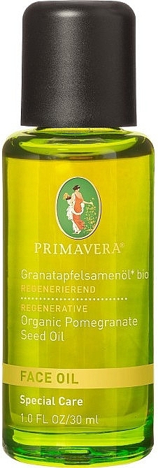 Regenerierendes Öl aus Granatapfelsamen - Primavera Organic Pomegranate Seed Face Oil — Bild N1