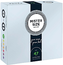 Düfte, Parfümerie und Kosmetik Latexkondome Größe 47 36 St. - Mister Size Extra Fine Condoms