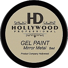 Düfte, Parfümerie und Kosmetik Gelfarbe für Nageldesign - HD Hollywood Gel Paint Mirror Metal