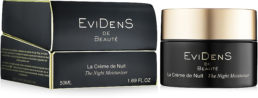 Nachtcreme für das Gesicht - EviDenS De Beaute The Night Cream — Bild N1