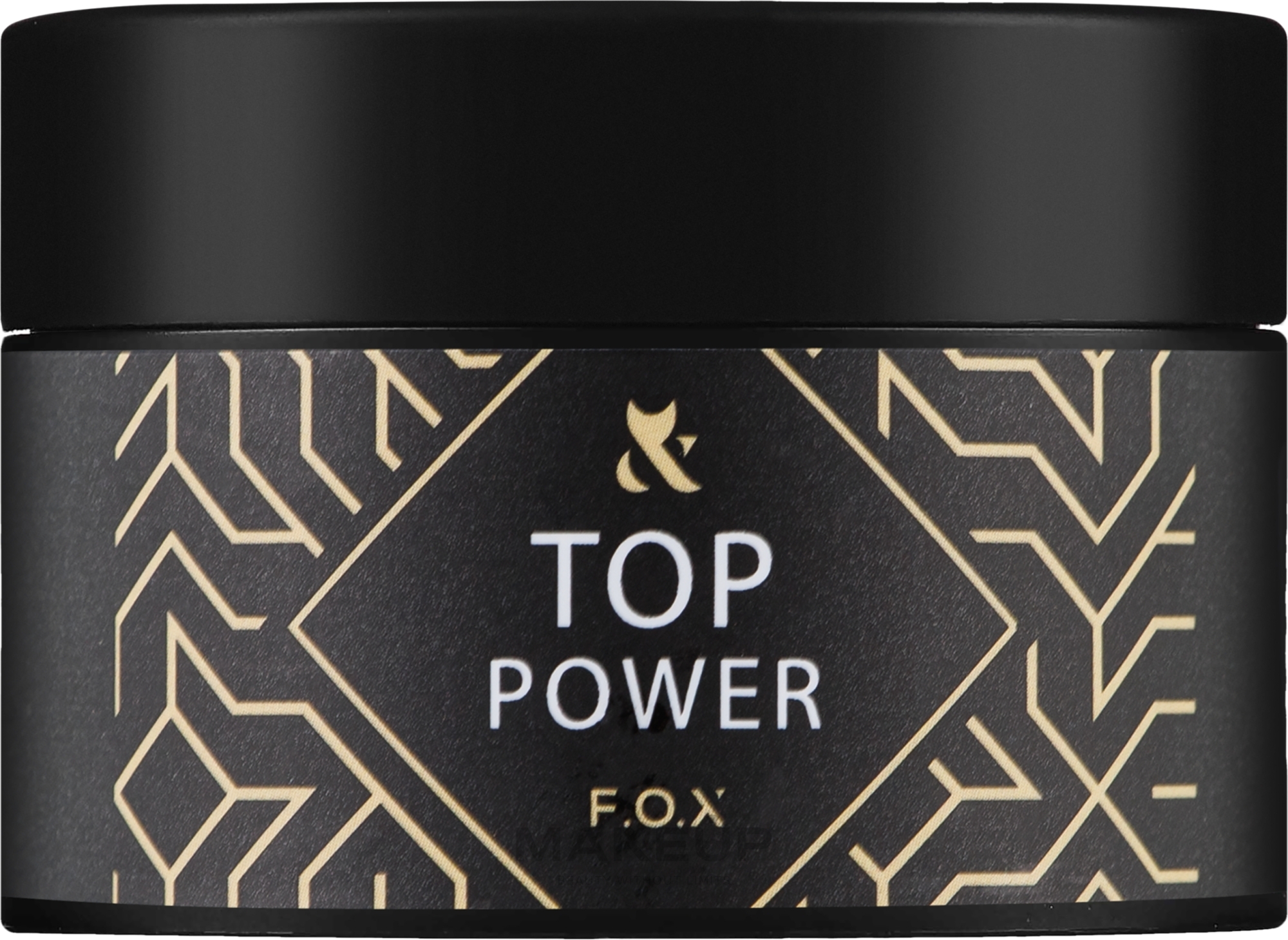 Gel-Nagelüberlack ohne Klebeschicht - F.O.X Top Power — Bild 30 ml