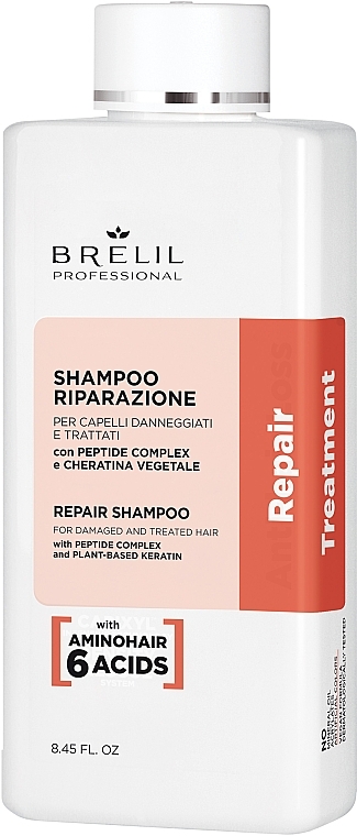 Revitalisierendes Haarshampoo - Brelil Repair Treatment Repair Shampoo	 — Bild N1