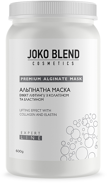 Alginatmaske mit Lifting-Effekt, mit Meereskollagen und Elastin - Joko Blend Premium Alginate Mask — Bild N7