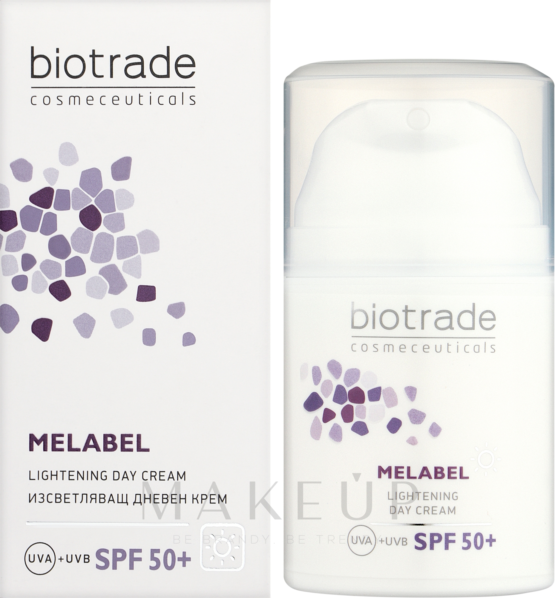 Aufhellende Tagescreme SPF 50 - Biotrade Melabel Lightening Day Cream SPF 50+ — Bild 50 ml