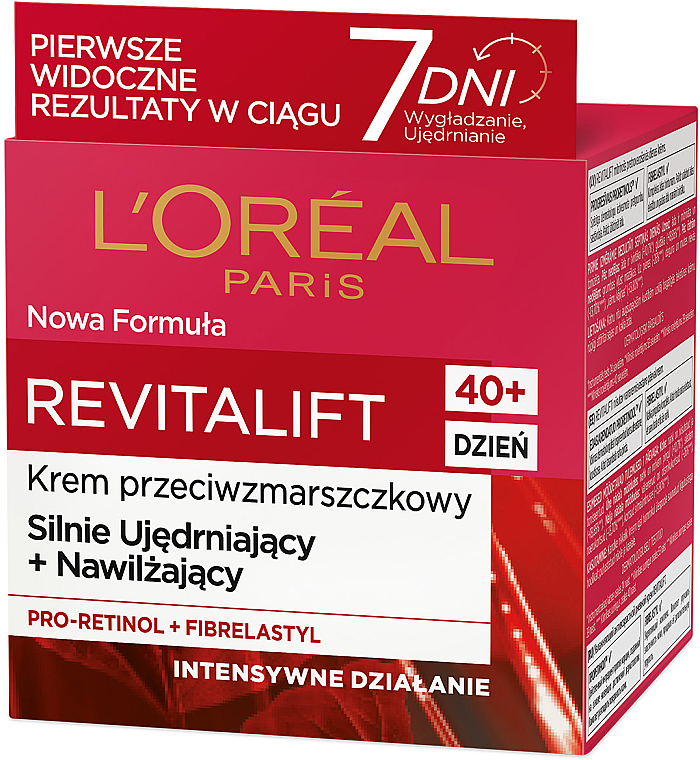 Anti-Falten Tagescreme mit Elastin - L'Oreal Paris Revitalift Anti-Wrinkle + Strongly Firming Day Cream — Bild N2