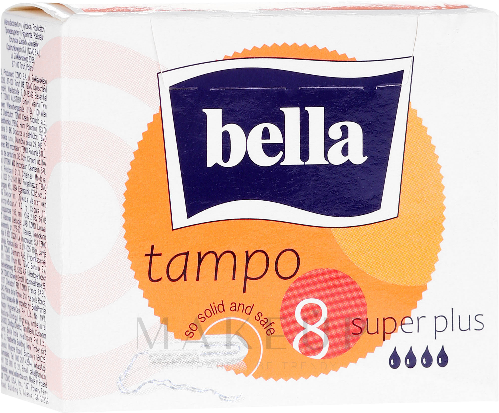Tampons Super Plus 8 St. - Bella Tampo Premium Comfort Super Plus — Bild 8 St.