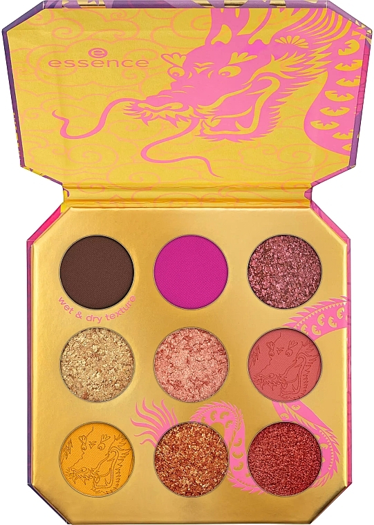 Make-up-Palette - Essence Love, Luck & Dragons Eyeshadow Palette  — Bild N2