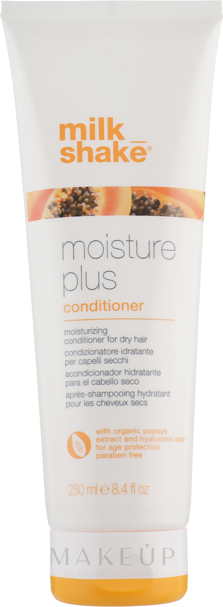 Feuchtigkeitsspendender Conditioner für trockenes Haar - Milk Shake Moisture Plus Hair Conditioner — Bild 250 ml