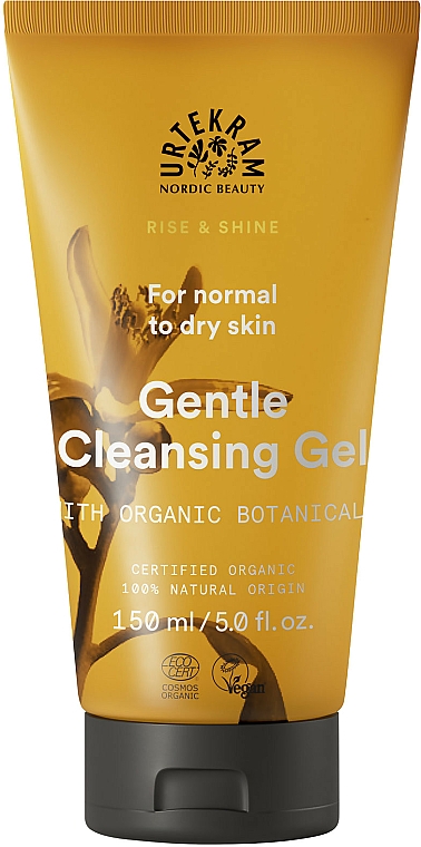 Sanftes Reinigungsgel für normale bis trockene Gesichtshaut mit Orangenblütenduft - Urtekram Spicy Orange Blossom Cleansing Gel — Bild N1