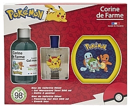 Corine De Farme Pokemon - Set (edt/50ml + sh/gel/300ml + acc/1pc)  — Bild N1