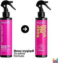 Kräftigendes Spray für gefärbtes Haar - Matrix Total Results Keep Me Vivid Color Lamination Spray — Bild N2