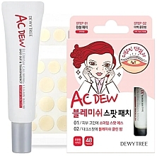Düfte, Parfümerie und Kosmetik Set - Dewytree AC Dew Blemish Spot Patch Set (patch/48pcs + clean balm/7ml)