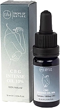 Düfte, Parfümerie und Kosmetik Hanföl 10% auf Isolatbasis - Fam Drops Of Nature CBG Intense Oil 10%