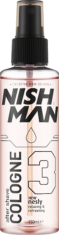 After Shave Cologne mit erfrischender Wirkung - Nishman New Nesly Cologne №3 — Bild N1