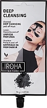 Peel-Off Gesichtsmaske mit Aktivkohle - Iroha Nature Detox Peel Off Face Mask — Bild N1