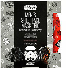Düfte, Parfümerie und Kosmetik Gesichtspflegeset - Mad Beauty Star Wars Face Mask (Tuchmaske für das Gesicht 3x25ml)