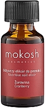 Düfte, Parfümerie und Kosmetik Elixier für Nägel mit Cranberry-Kernöl - Mokosh Cosmetics Nutritive Elixir Cranberry