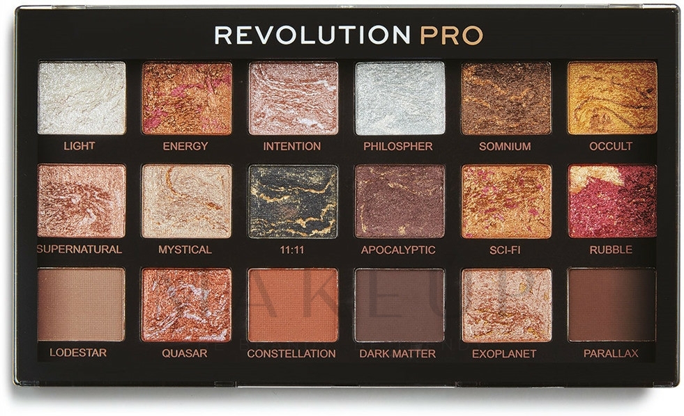 Lidschattenpalette - Revolution Pro Regeneration Eyeshadow Palette — Bild Astrological