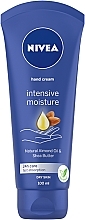 Düfte, Parfümerie und Kosmetik Intensiv feuchtigkeitsspendende Handcreme mit Mandelöl und Sheabutter - Nivea Intensive Moisture Hand Cream