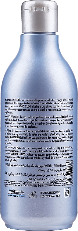 Feuchtigkeitsspendendes Shampoo mit Milchproteinen für mehr Volumen - Freelimix Daily Plus Volume-Plus — Bild N4