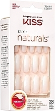 Künstliche Nägel mit Kleber - Kiss Nails Naturals — Bild N4