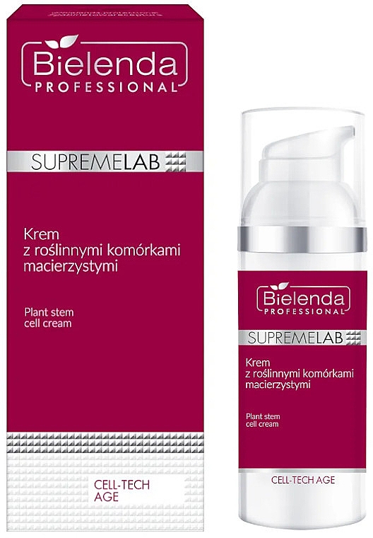 Gesichtscreme mit Pflanzenstammzellen - Bielenda Professional SupremeLab Cream — Bild N1
