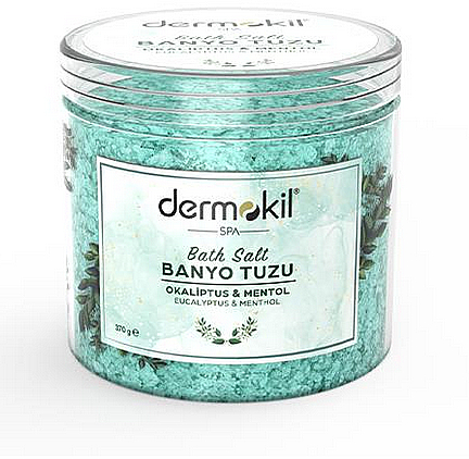 Badesalz mit Eukalyptus und Menthol - Dermokil Bath Salt Eucalyptus Menthol — Bild N1