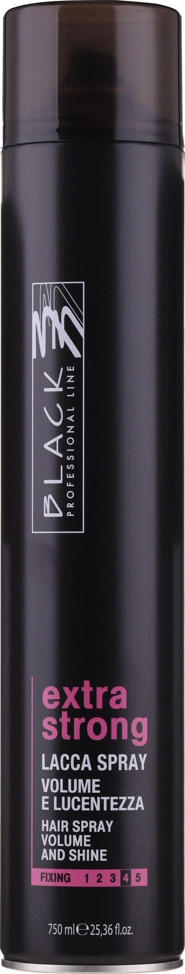 Haarlack Extra starker Halt - Black Professional Line Extra Strong Hair Spray — Bild 750 ml
