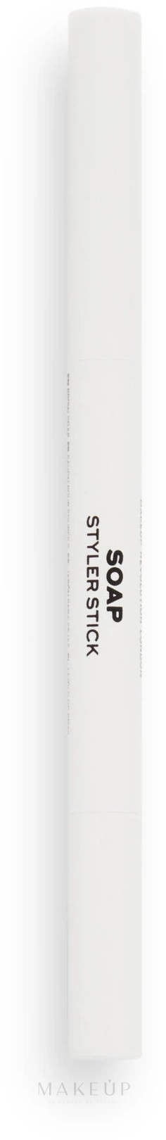 Seifenstift für Augenbrauen - Makeup Revolution Soap Styler Stick — Bild 0.12 g