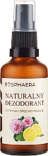 Düfte, Parfümerie und Kosmetik Natürliches Körperspray mit Zitrone und Rosenholz - Bosphaera