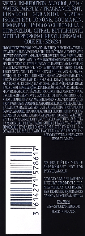 GESCHENK! Giorgio Armani Code - Eau de Toilette (Mini) — Bild N3