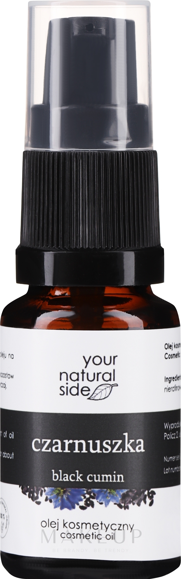 100% natürliches Schwarzkümmelöl - Your Natural Side Olej — Bild 10 ml