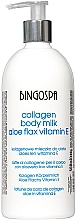 Düfte, Parfümerie und Kosmetik Körpermilch mit Kollagen, Aloe, Flachs und Vitamin E - BingoSpa
