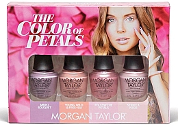 Düfte, Parfümerie und Kosmetik Nagellack-Set - Morgan Taylor The Color Of Petals (Nagellack 4x5ml) 
