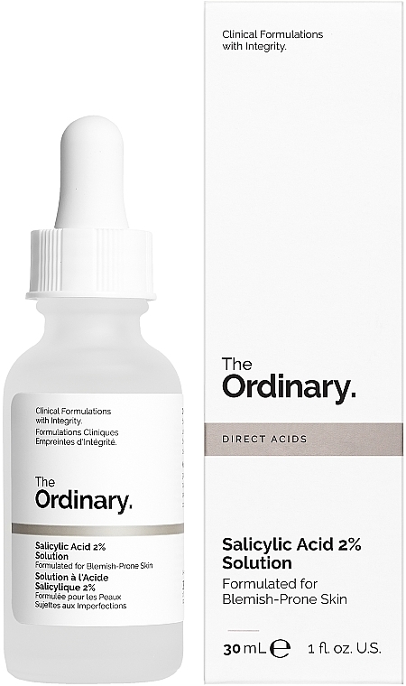 The Ordinary Salicylic Acid 2% Solution - Gesichtsserum mit Salicylsäure — Bild N2