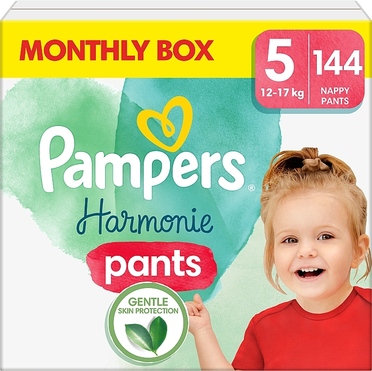 Windeln Harmonie Pants Größe 5 12-17 kg 144 St. - Pampers — Bild N1